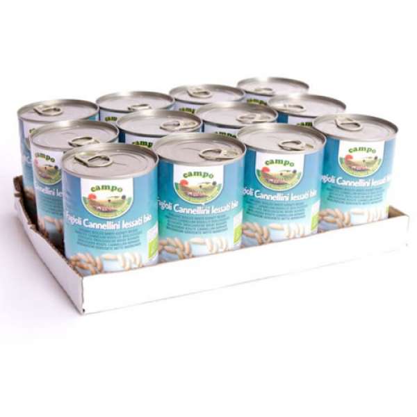 Feijão Branco lata 400g 6 uni