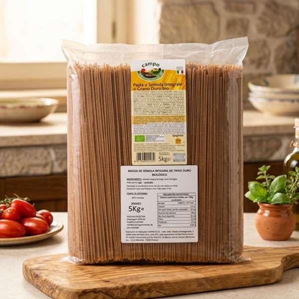Esparguete Trigo Integral, 10 kg