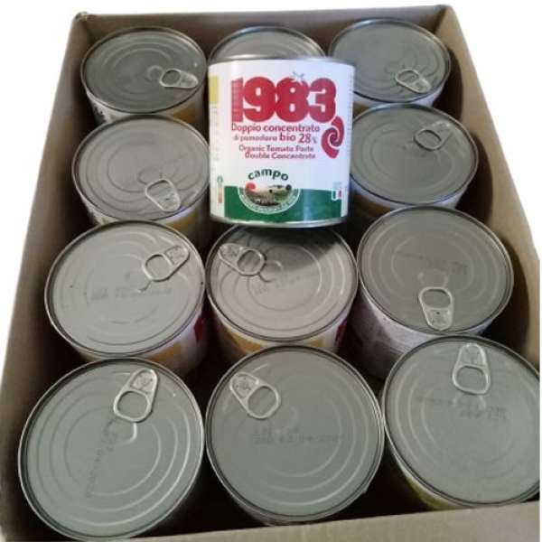 Concentrado Tomate, 800 gr 12 uni